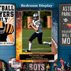 Custom Football Sponsor Plaques