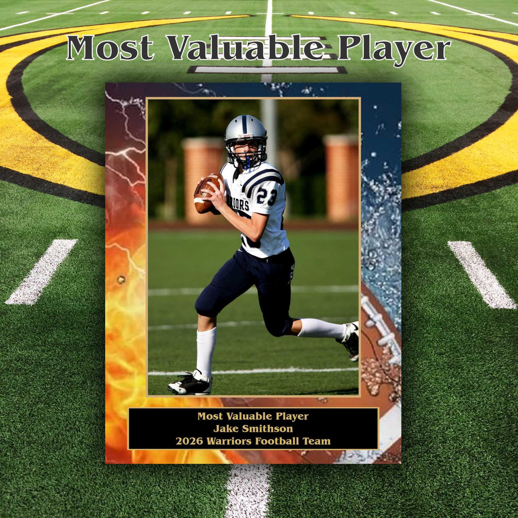 Custom Football Sponsor Plaques