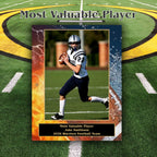 Custom Football Sponsor Plaques