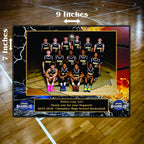 Custom Basketball Sponsor Plaque