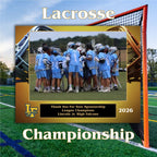 7x9 Custom Sports Sponsor Plaques