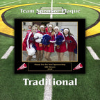 Cheer Sponsor Plaque, Personalized Team Gift, Coach's Award, End of Season Gift