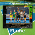 Pickleball Sponsor Plaque, Personalized Team Gift, Coach's Award, End of Season Gift