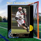 Lacrosse Sponsor Plaque, Personalized Team Gift, Coach's Award, End of Season Gift