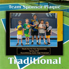 Pickleball Sponsor Plaque, Personalized Team Gift, Coach's Award, End of Season Gift