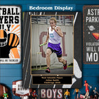 Track and Field Sponsor Plaque, Personalized Team Gift, Coach's Award, End of Season Gift