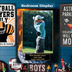 Golf Sponsor Plaque, Personalized Team Gift, Coach's Award, End of Season Gift