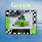 Personalized Racing Plaque - Customized Photo Award - Choose Your Color - Racing Trophy