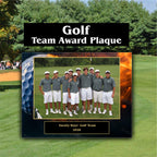 Golf Sponsor Plaque, Personalized Team Gift, Coach's Award, End of Season Gift
