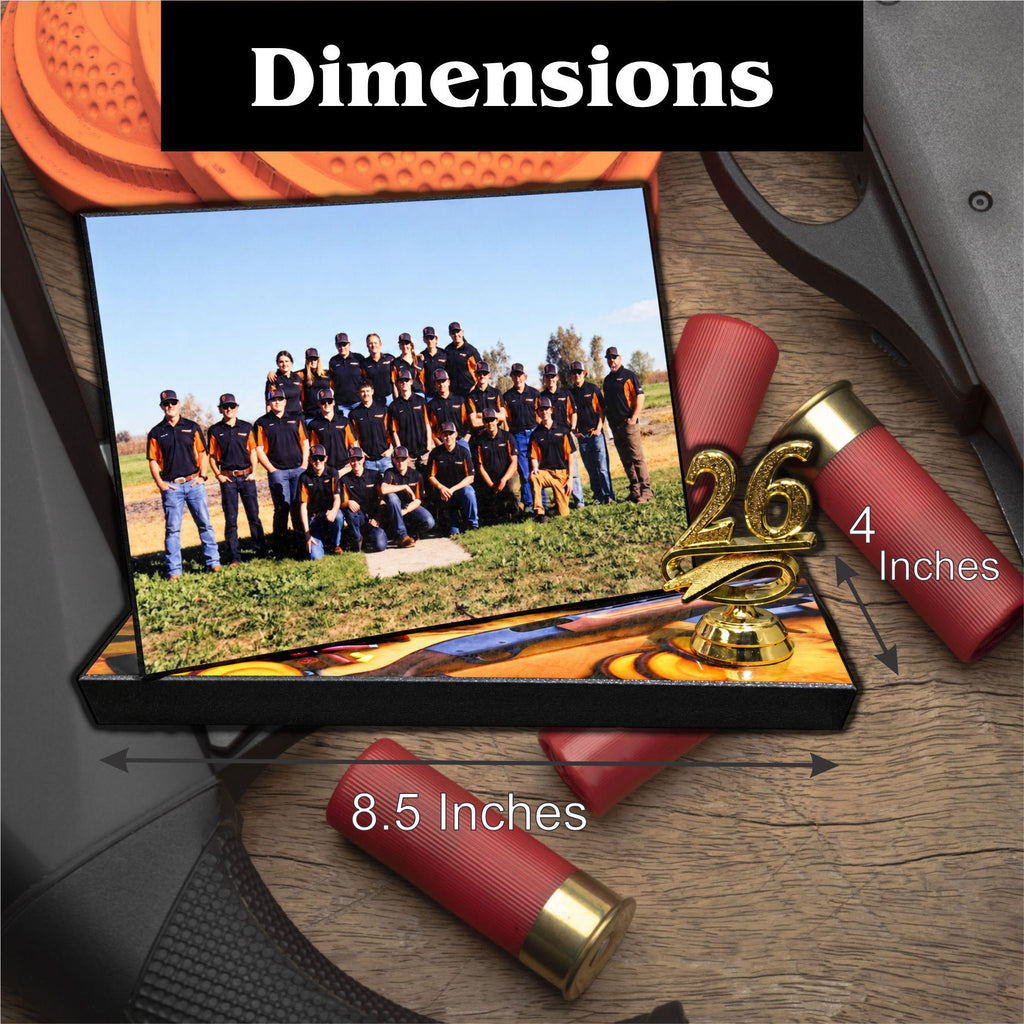 Trap Team Billboard, Personalized Team Photo Display, End of Season Keepsake, Championship Team Gift, Custom Trap Award