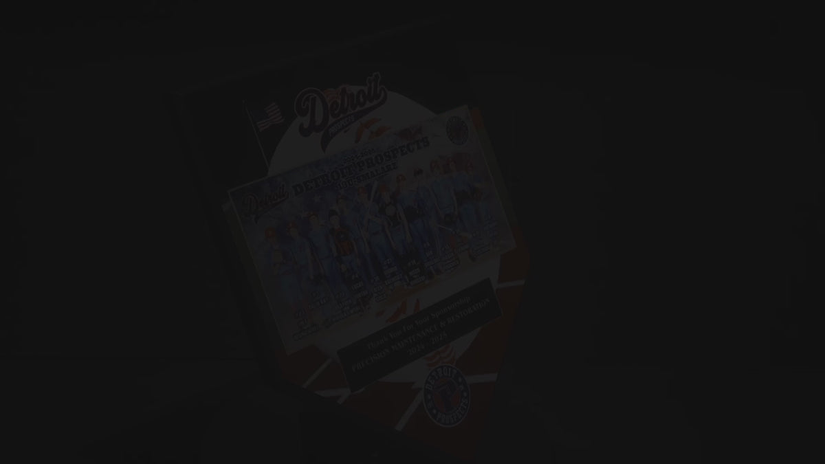 Custom Baseball Home Base Sponsor Plaque