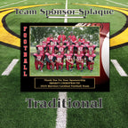 7x9 Custom Sports Sponsor Plaques